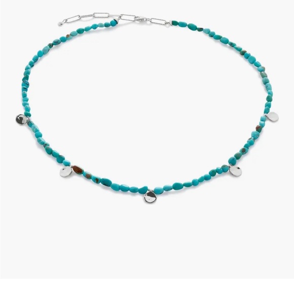 MONICA VINADER Jewelry - MONICA VINADER Rio Turquoise Bead Necklace